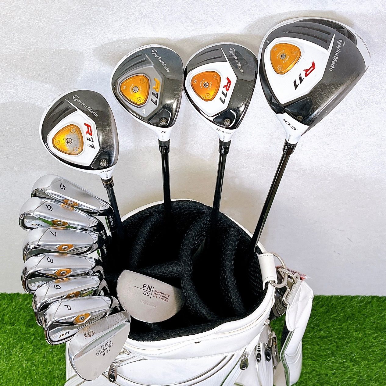 テーラーメイド メンズ R 12本 右利き ゴルフクラブセット TaylorMade