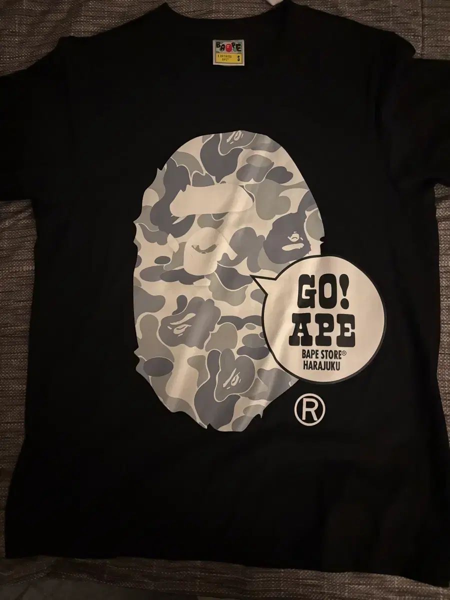 A BATHING APE アベイシングエイプ 半袖 M ブラック 新品 【公式通販】