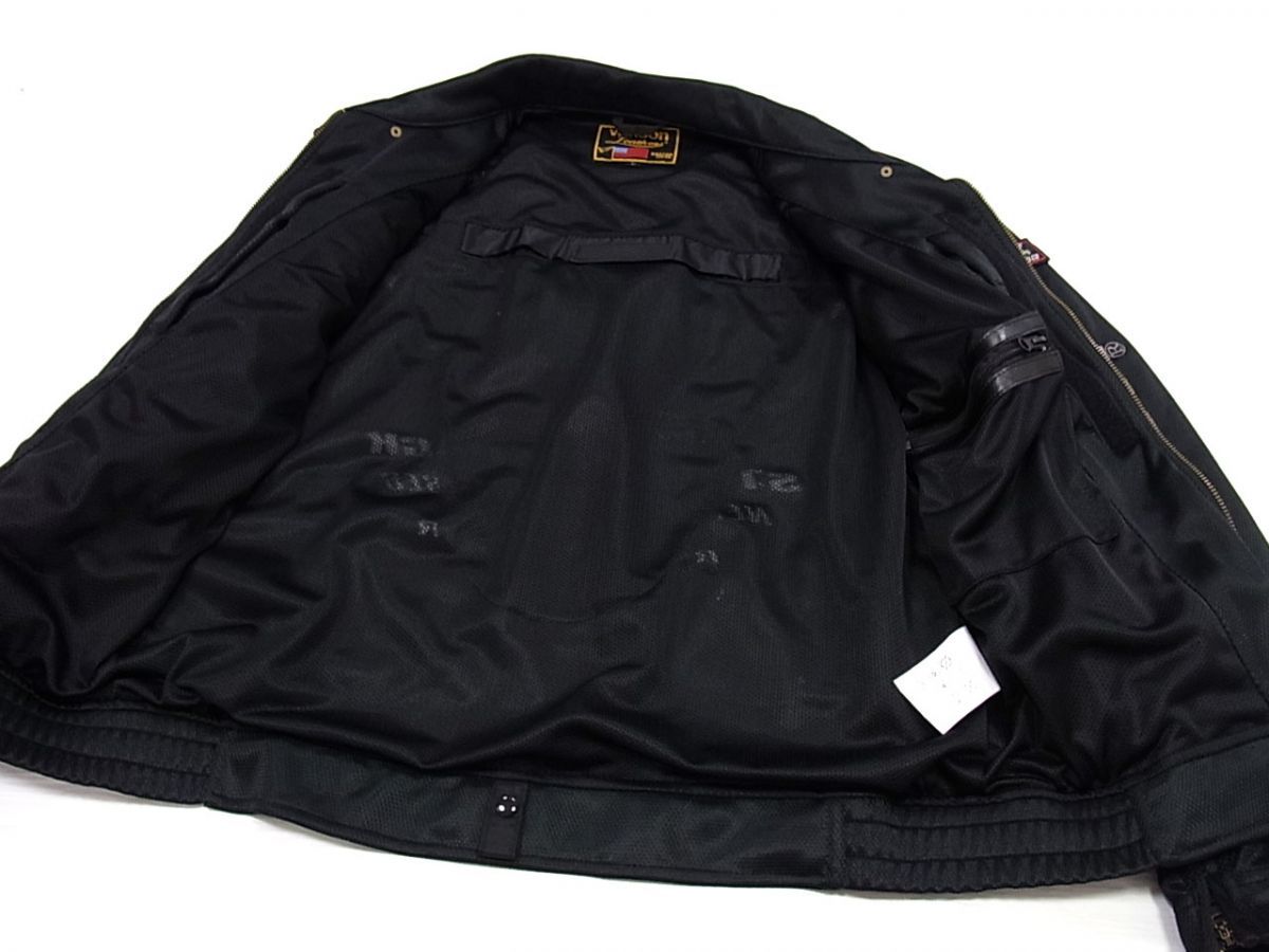 美品☆VANSON バンソン メッシュスウィングトップジャケット