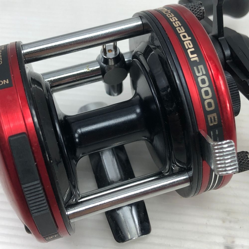 Abu Garcia アブガルシア ベイトリール アンバサダー5000B #レッド