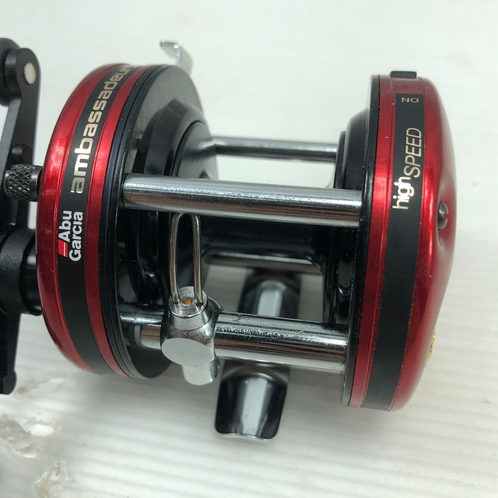 Abu Garcia アブガルシア ベイトリール アンバサダー5000B #レッド