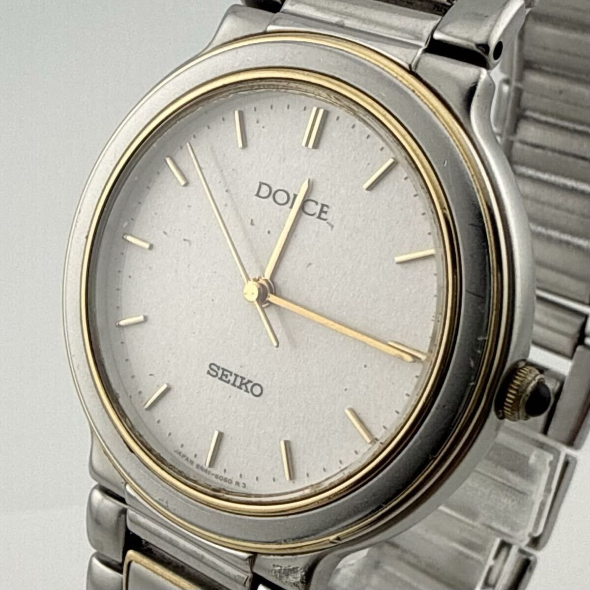 SEIKO 8N41-6040 セイコー DOLCE ドルチェ クォーツ メンズ ボーイズ 