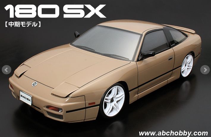 ABCホビー　180sx後期　未使用ボディ ABCホビー ニッサン・180SX 中期モデル ＃67153 - メルカリ