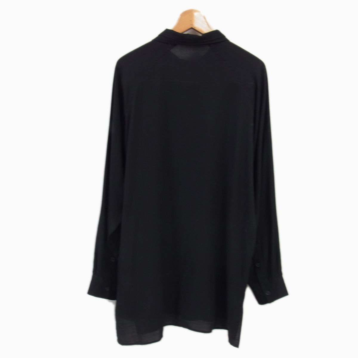 新品◇Yohji Yamamoto POUR HOMME 2重襟 レイヤード ロング ドレス