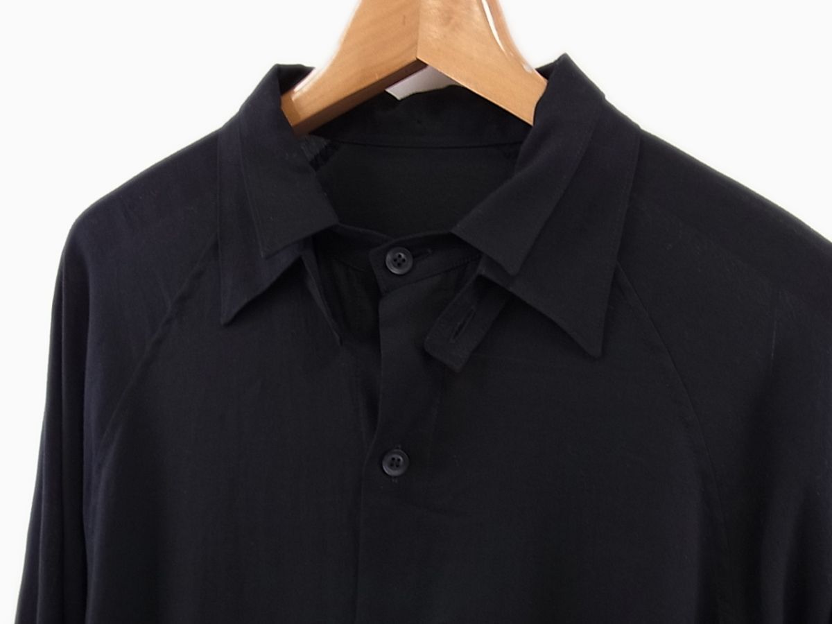新品◇Yohji Yamamoto POUR HOMME 2重襟 レイヤード ロング ドレス
