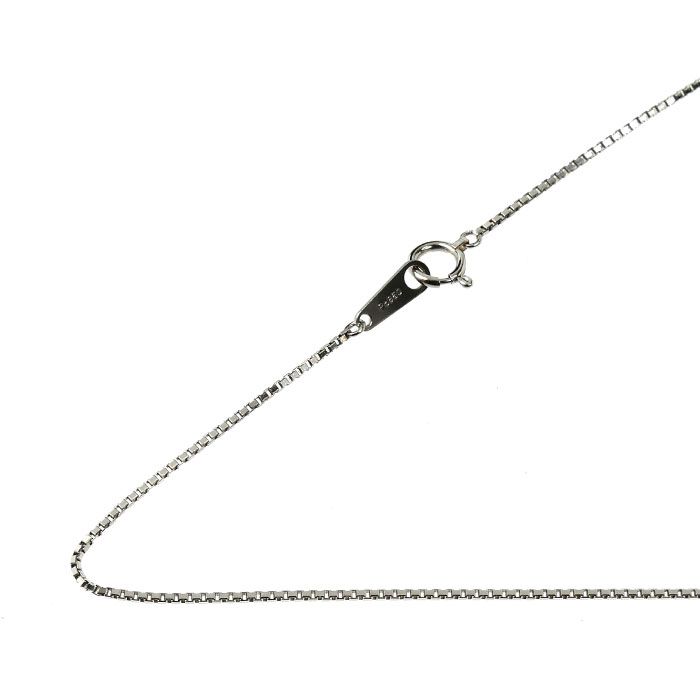Pt850プラチナ ネックレス ベネチアン 5.1g 60cm レディース 中古 美品 