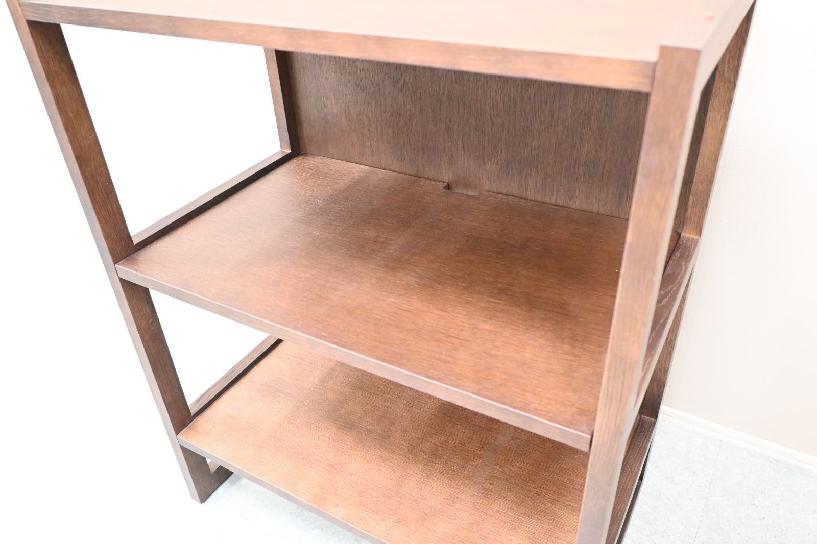 ☆展示品☆karimoku カリモク オープンシェルフ 2段 W700 オーク材
