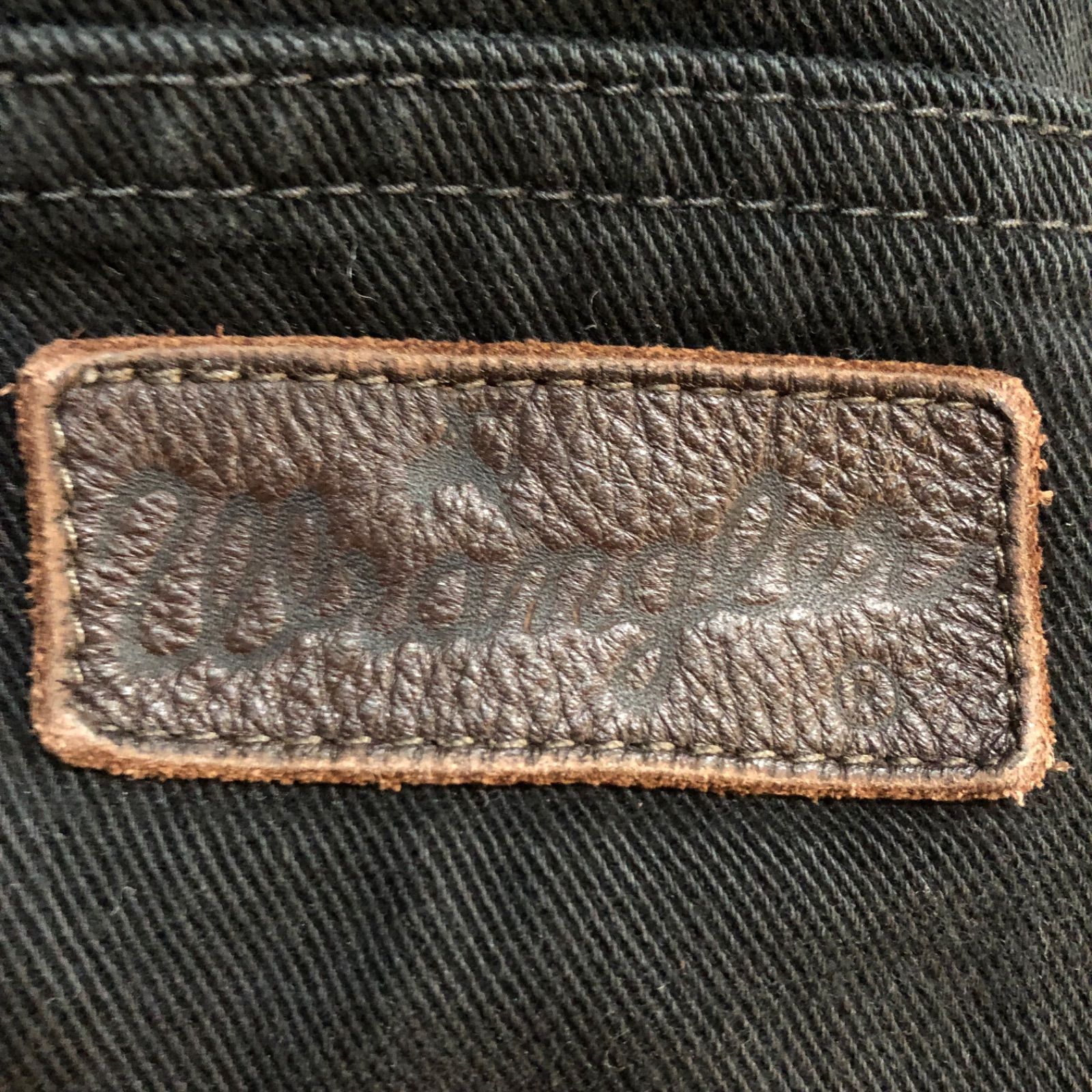 T7936 Wrangler ブラックデニム パンツ ジーンズ 古着 - メルカリ