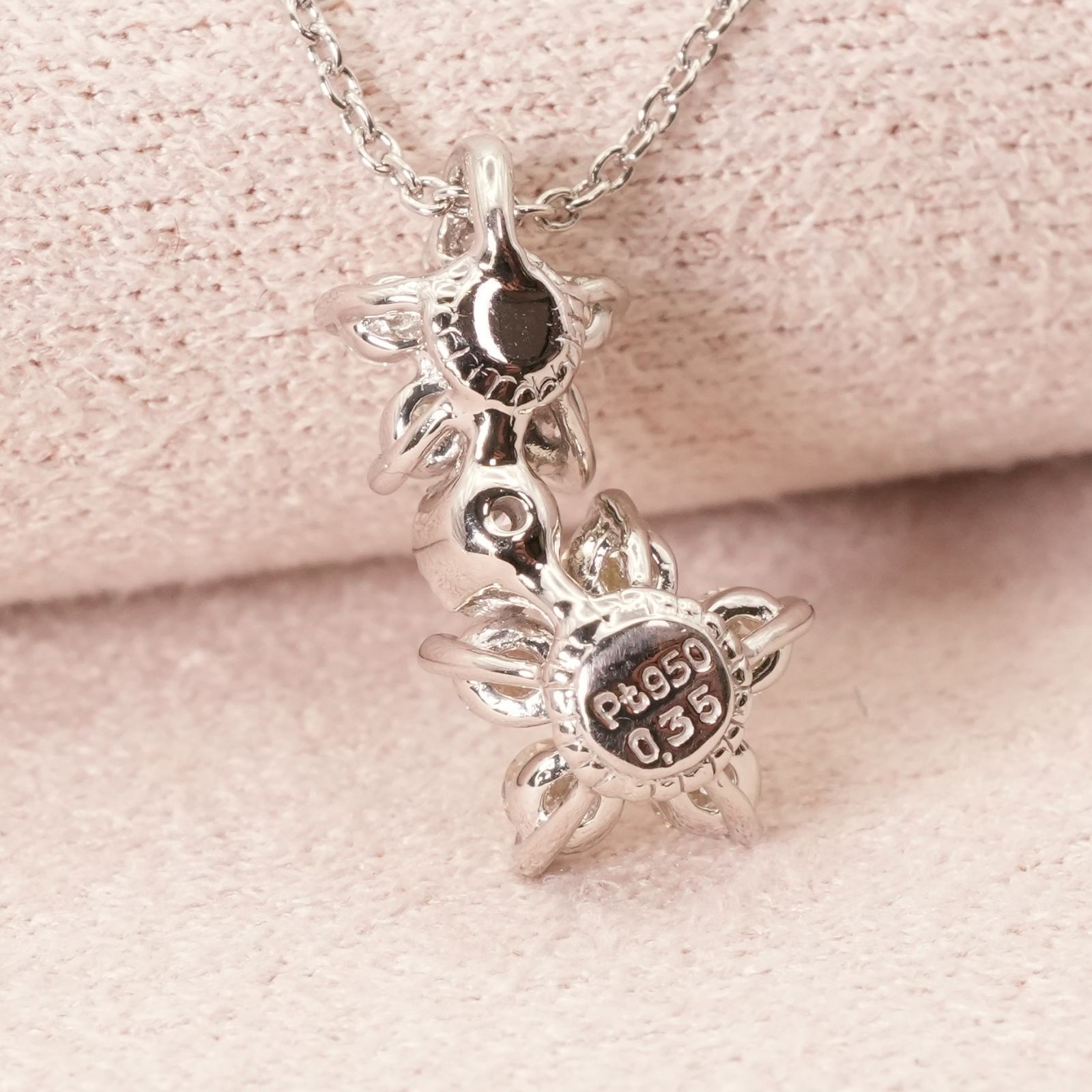 スタージュエリー ダイヤ 0.35ct フラワー ネックレス/24-4073 - メルカリ