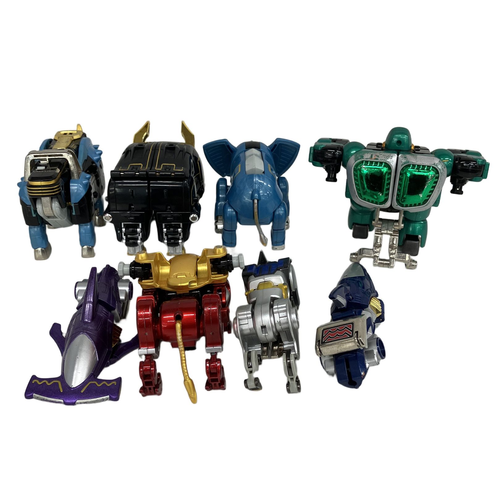 BANDAI DX パワーアニマル 計8点セット 百獣戦隊ガオレンジャー