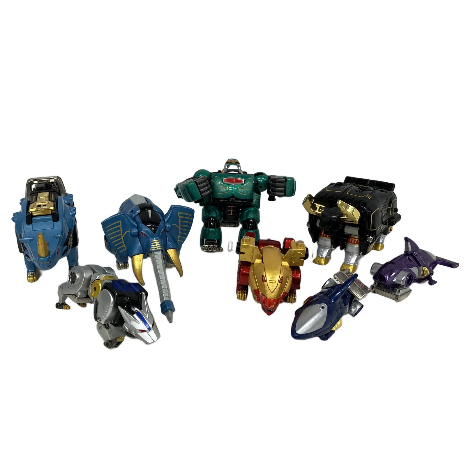 BANDAI DX パワーアニマル 計8点セット 百獣戦隊ガオレンジャー