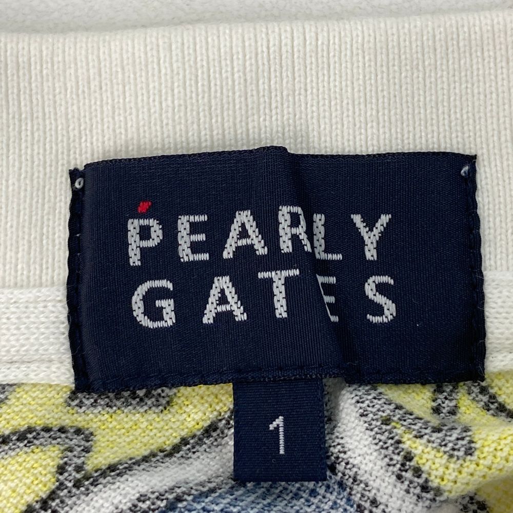 サイズ：1 PEARLY GATES パーリーゲイツ ノースリーブポロシャツ