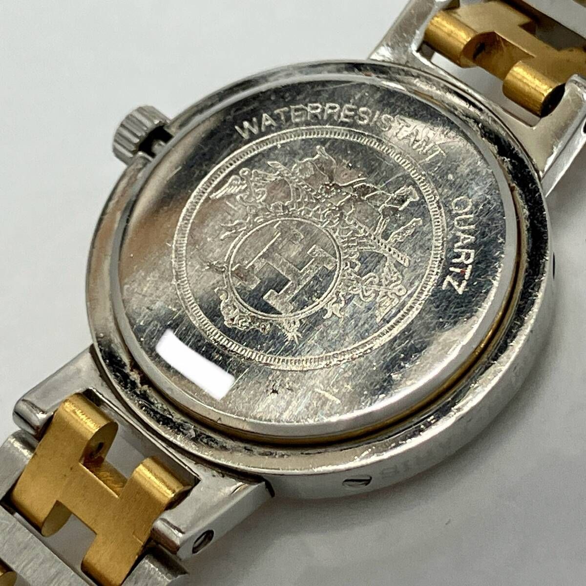 ジャンク HERMES エルメス クリッパー クォーツ レディース 腕時計