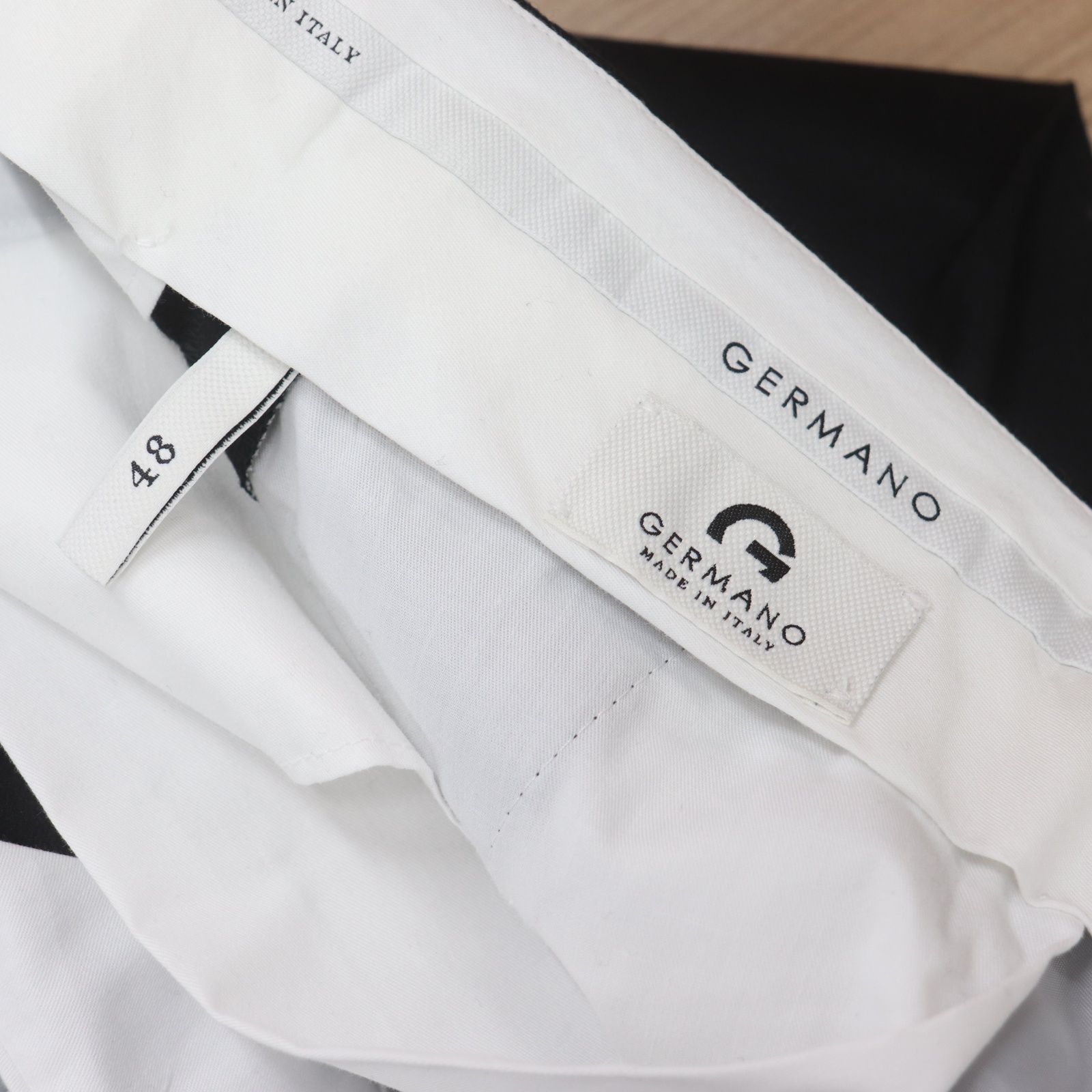 IT1CE57ENZI8 美品 GERMANO ジェルマーノ スラックス パンツ ボトムス