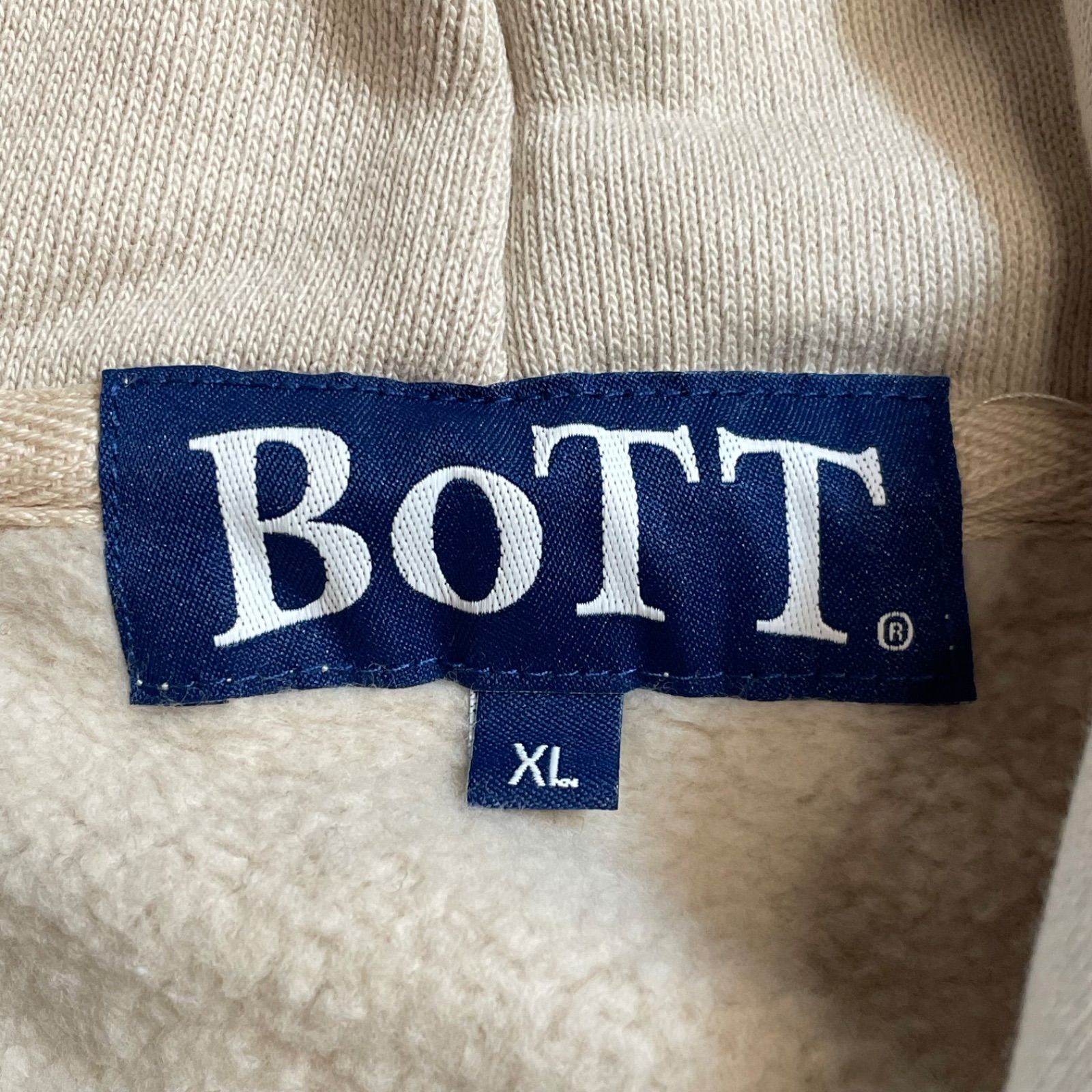BoTT ボット 23AW 2Y HOODIE パーカー フーディ 裏起毛 24BoTT28 