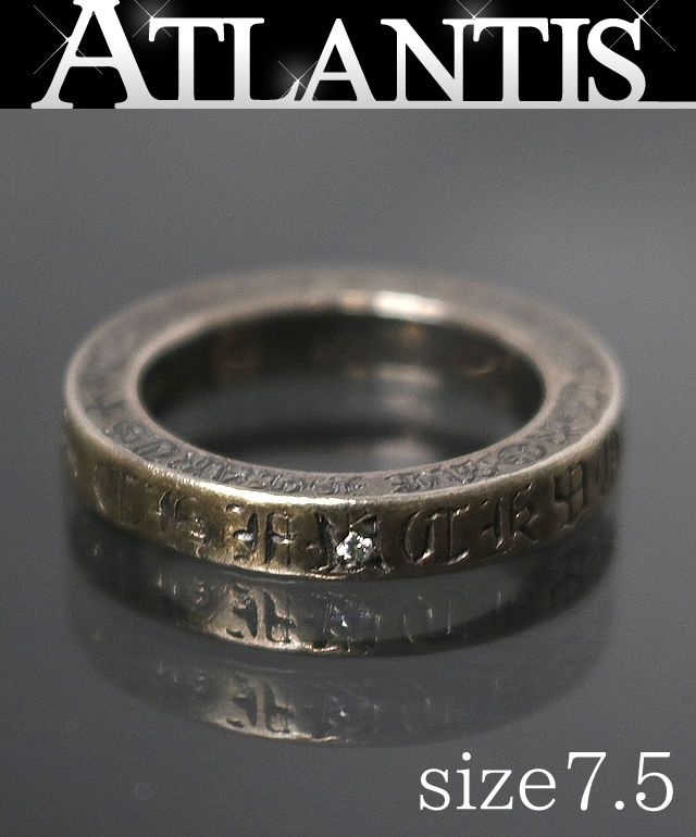 CHROME HEARTS 銀座店 クロムハーツ スペーサーリング 3mm 1P ダイヤ