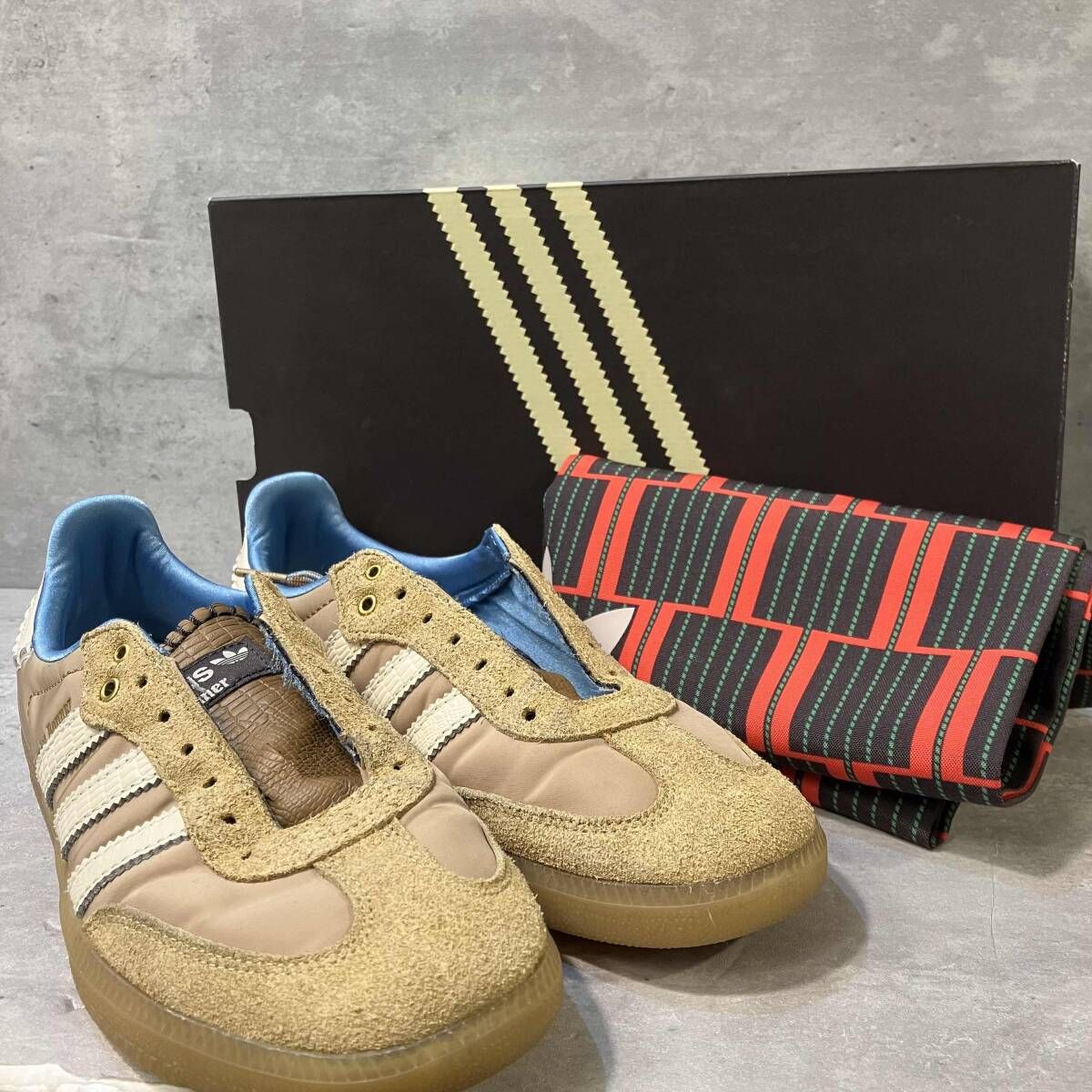 adidas × WALES BONNER スニーカー NYLON SAMBA ナイロンサンバ 