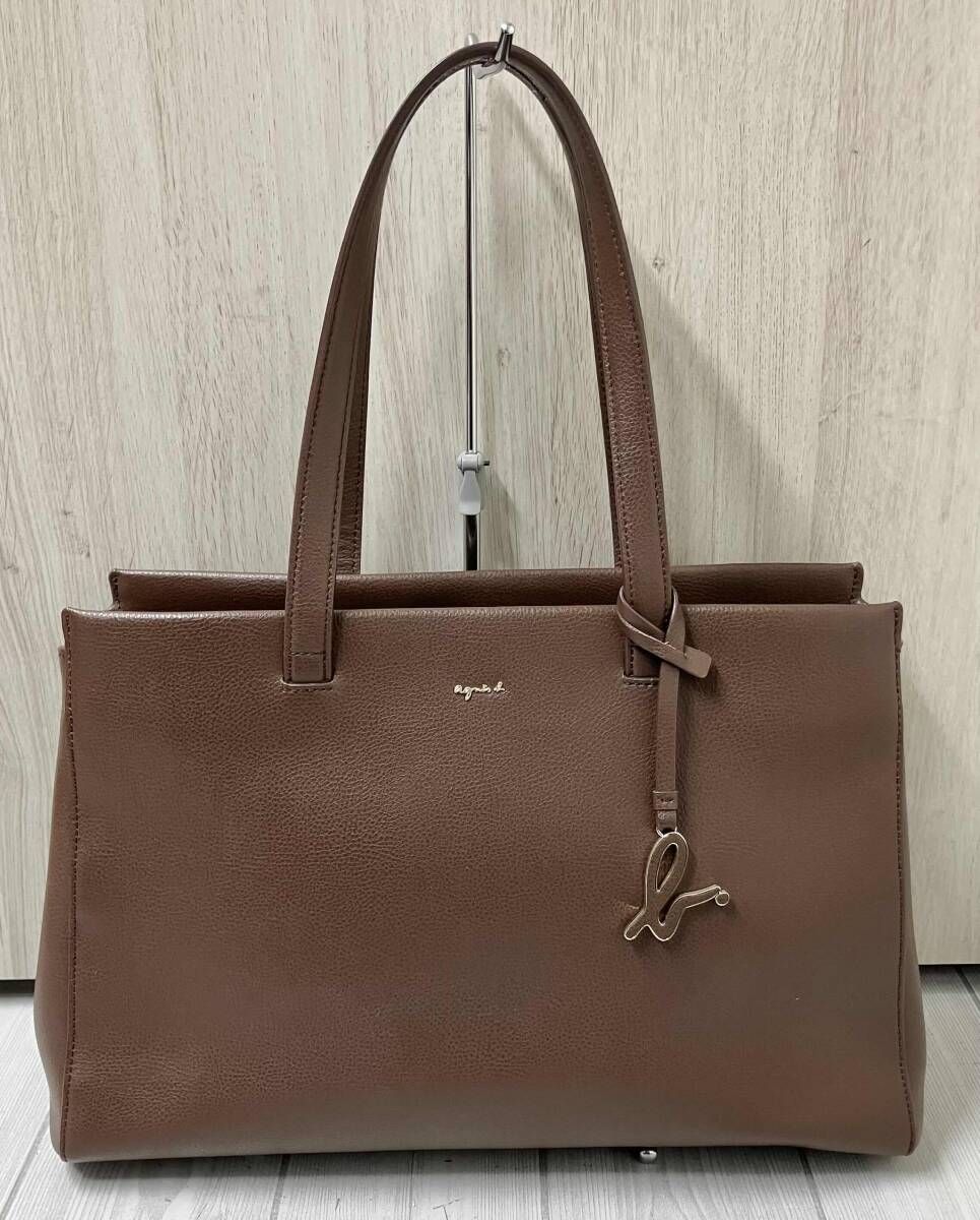 レディース agnes b. アニエスベー ハンドバッグ ブラウン
