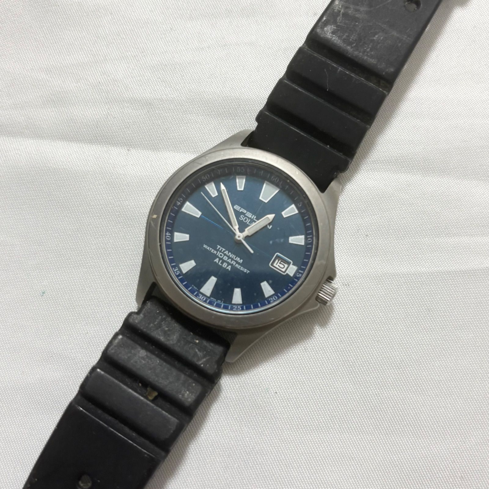 SEIKO ALBA EPSILON TITANIUM セイコーアルバ イプシロンチタニウム 