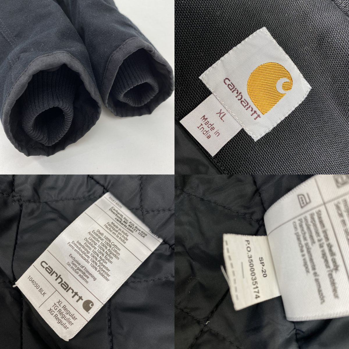 Carhartt カーハート ACTIVE JACKET アクティブジャケット XLサイズ 