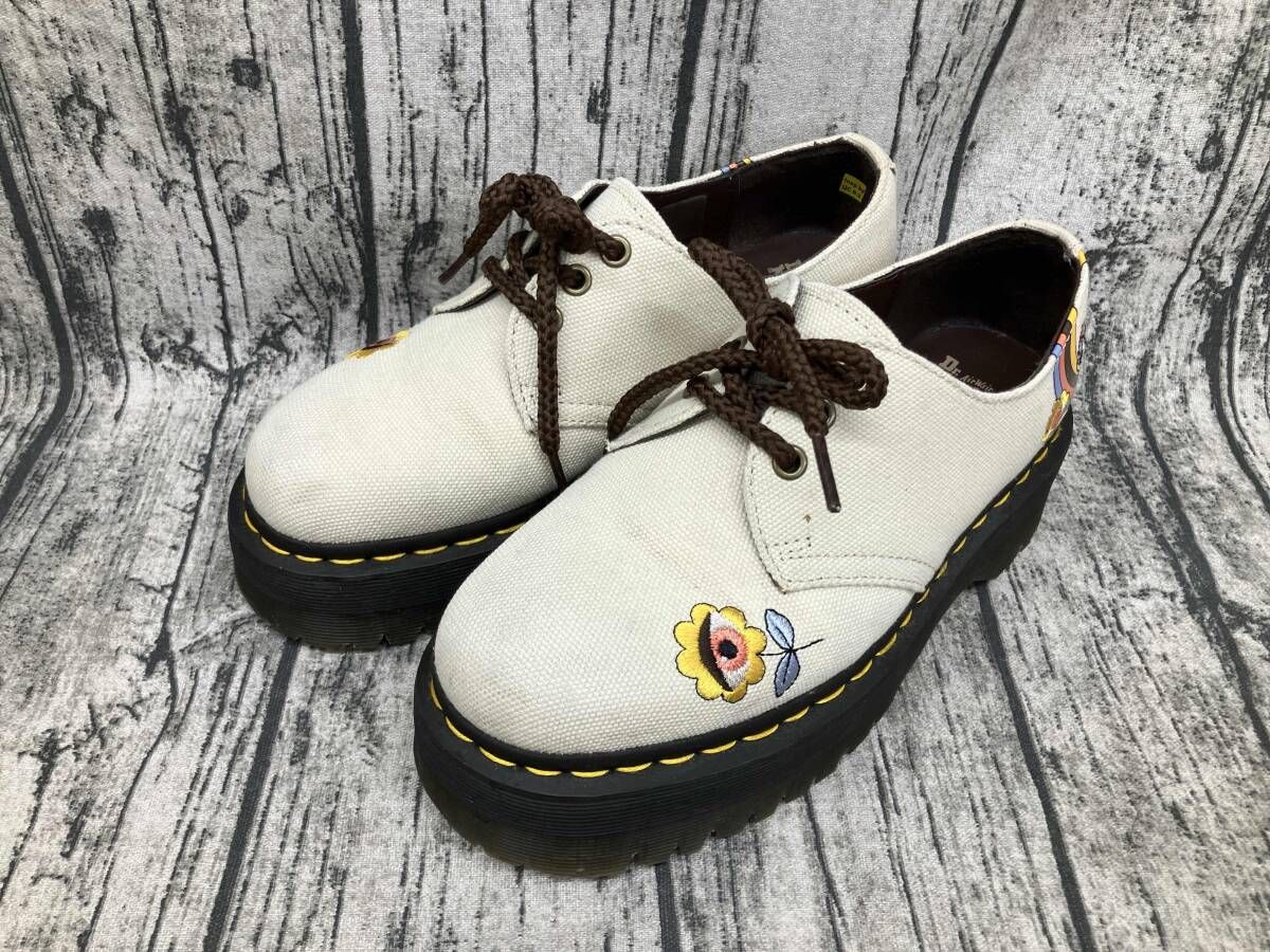 Dr.Martens VEGAN QUAD 3ホールシューズ カスタム ドクターマーチン 
