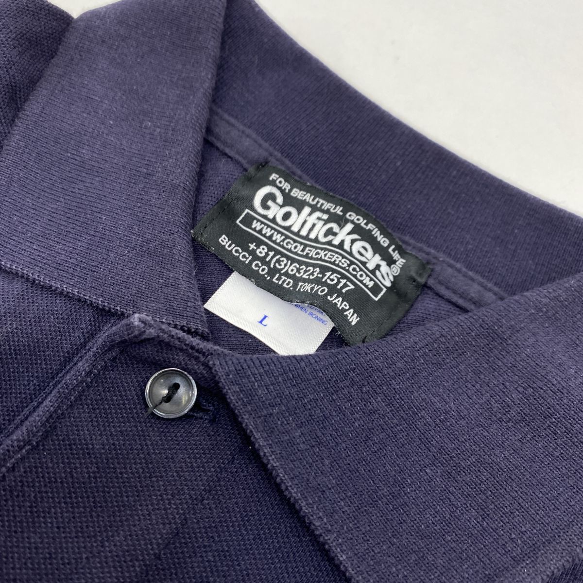 Golfickers ゴルフィッカーズ 半袖 ポロシャツ Lサイズ ※中古 - メルカリ