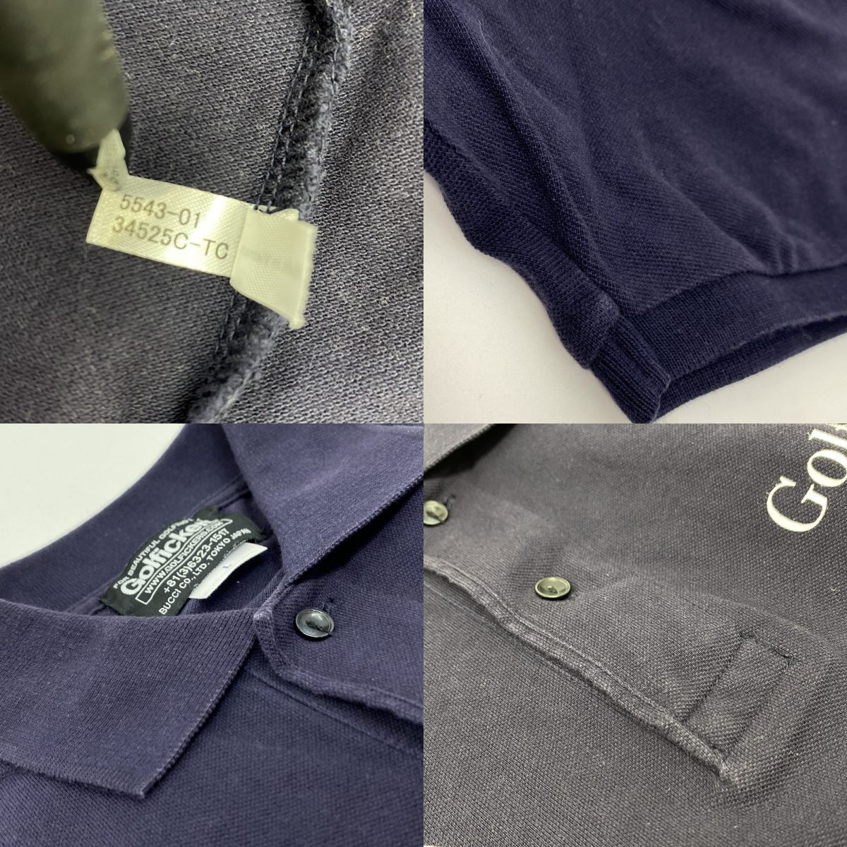 Golfickers ゴルフィッカーズ 半袖 ポロシャツ Lサイズ ※中古 - メルカリ