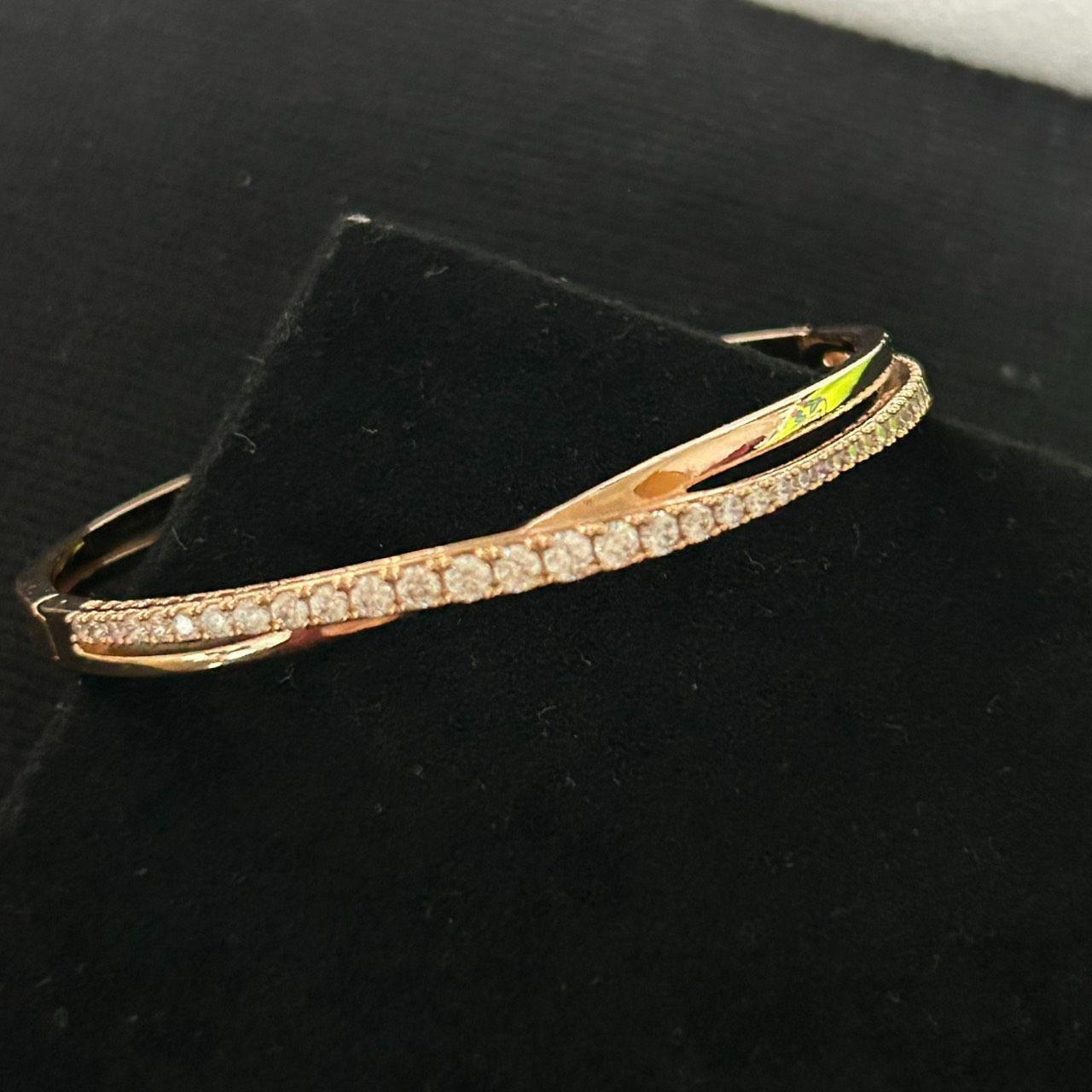 スワロフスキー Twist Rows クリスタル ブレスレット M Swarovski