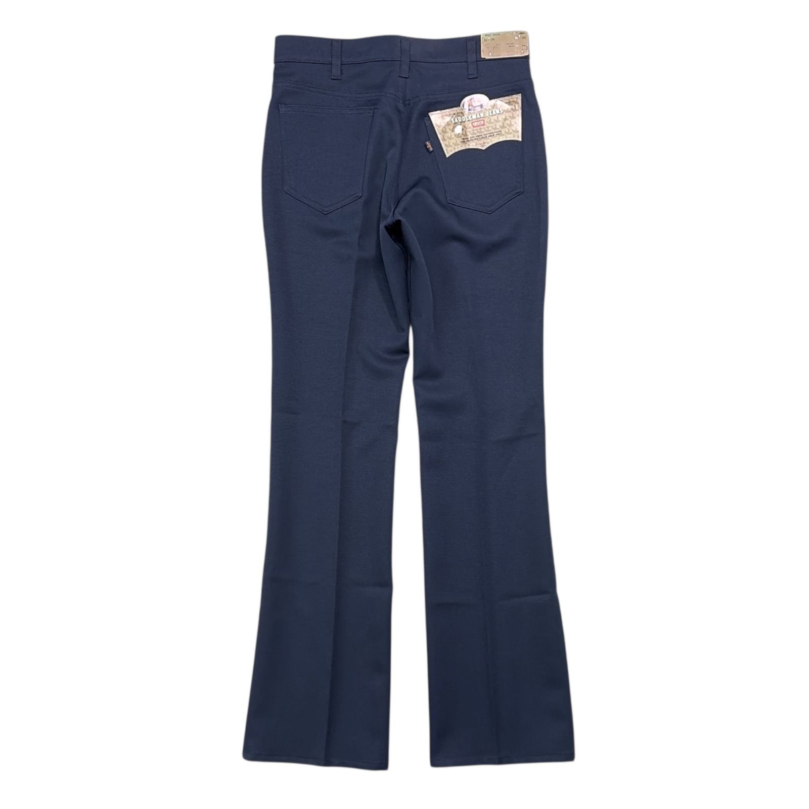 デッドストック 80s LEVIS リーバイス 517 スタプレ パンツ 紺 W32 