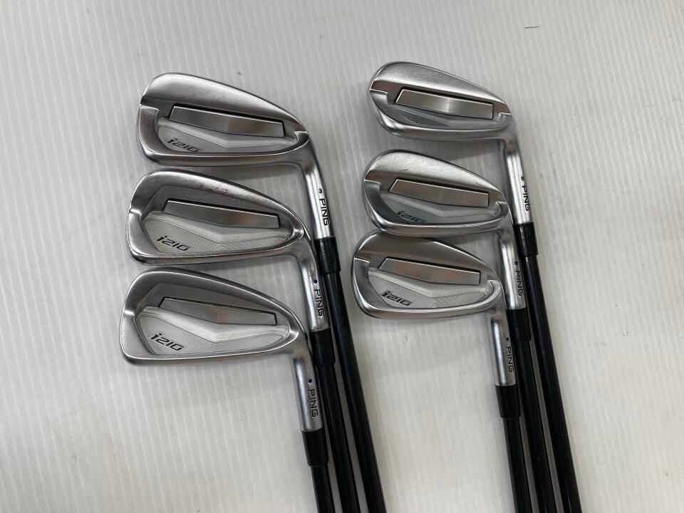 名器！i210 6〜w 5本SET ATTAS FF 85 大人気！ ピン i210 ATTAS FF 85 アイアンセット 中古【最短即日発送】 【豊富な