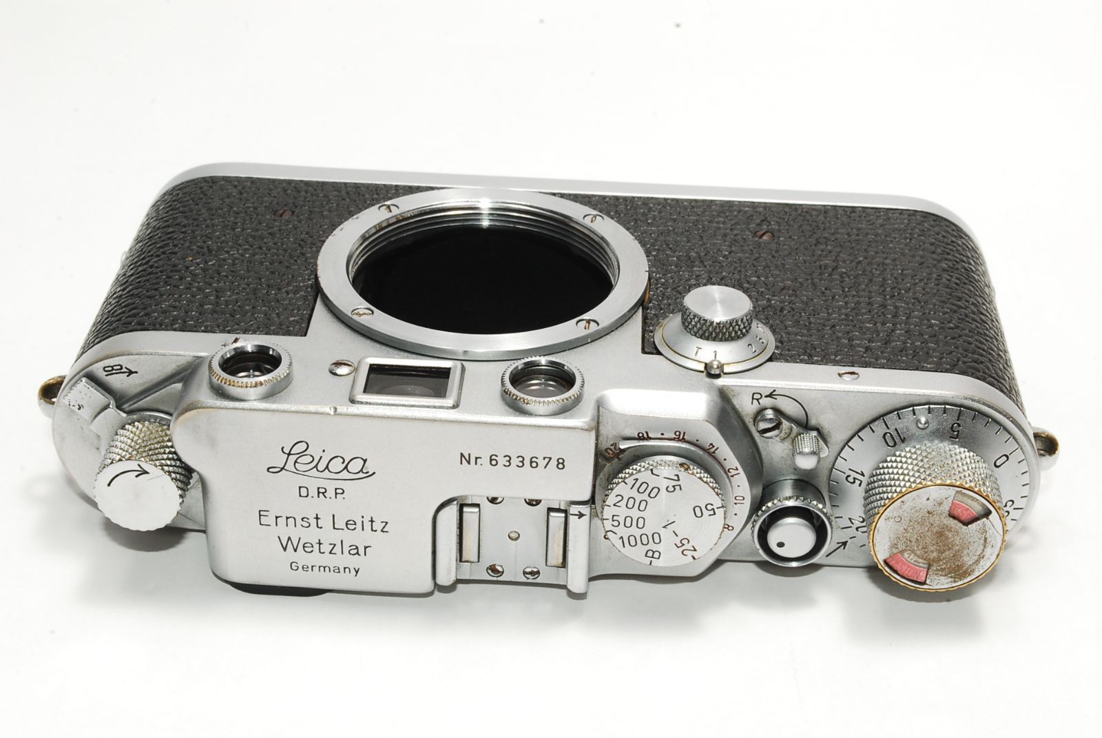Leica DRP Ernst Leitz Wetzlar IIIf 3f ライカ レッドダイヤル