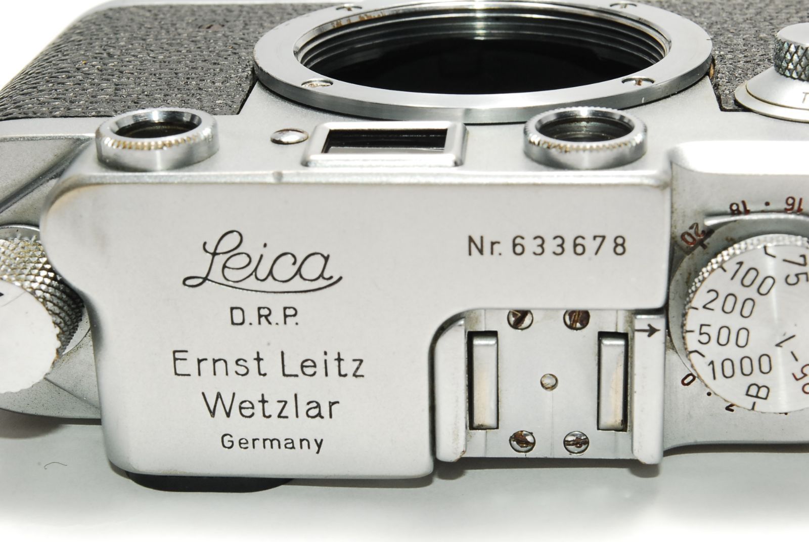 Leica DRP Ernst Leitz Wetzlar IIIf 3f ライカ レッドダイヤル