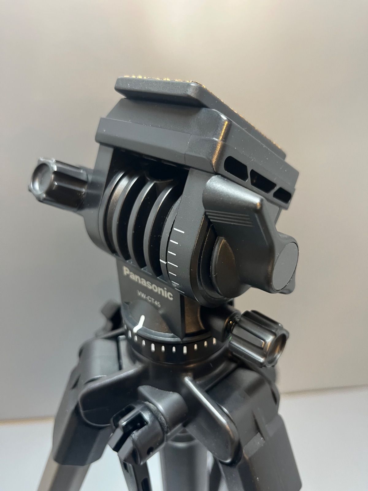 パナソニック ビデオカメラ用標準三脚 VW-CT45 Panasonic ◇美品