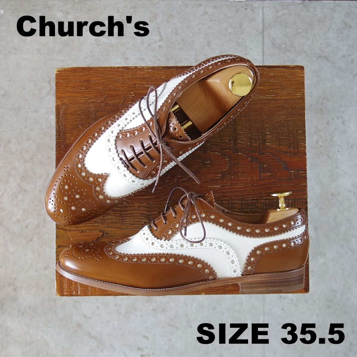未使用☆チャーチ(レディース) SIZE 35.5【☆バーウッド/BURWOOD 3W 