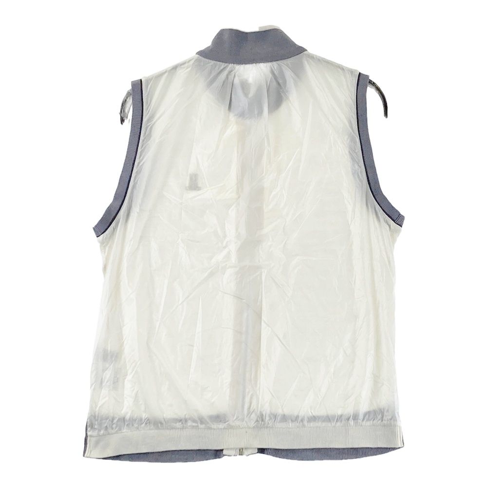 サイズ：40 LANVIN SPORT ランバン スポール ニット切替 ロゴ刺繍入り 