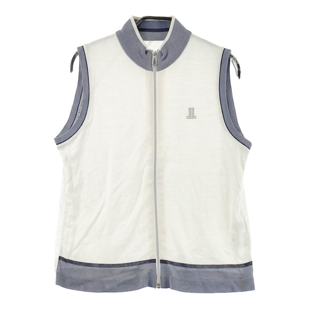 サイズ：40 LANVIN SPORT ランバン スポール ニット切替 ロゴ刺繍入り 