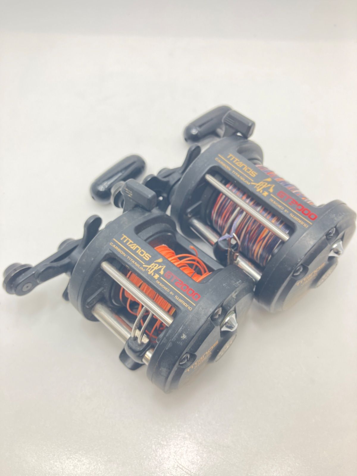 オーディオ機器 ☆ SHIMANO シマノ TITANOS 船 GT2000 リール 2点セット