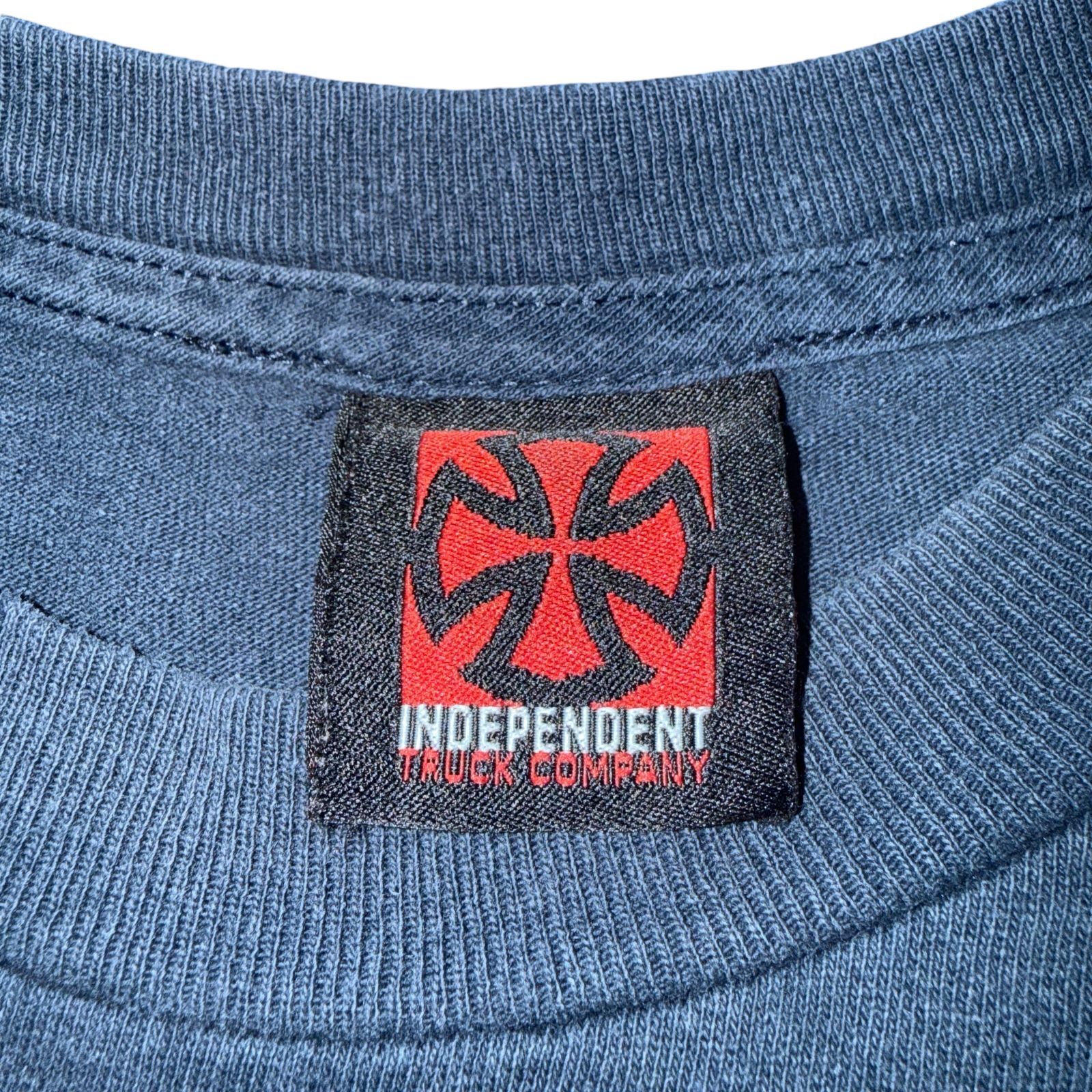 INDEPENDENT】インディペンデント アイアンクロス Vintage Tシャツ 