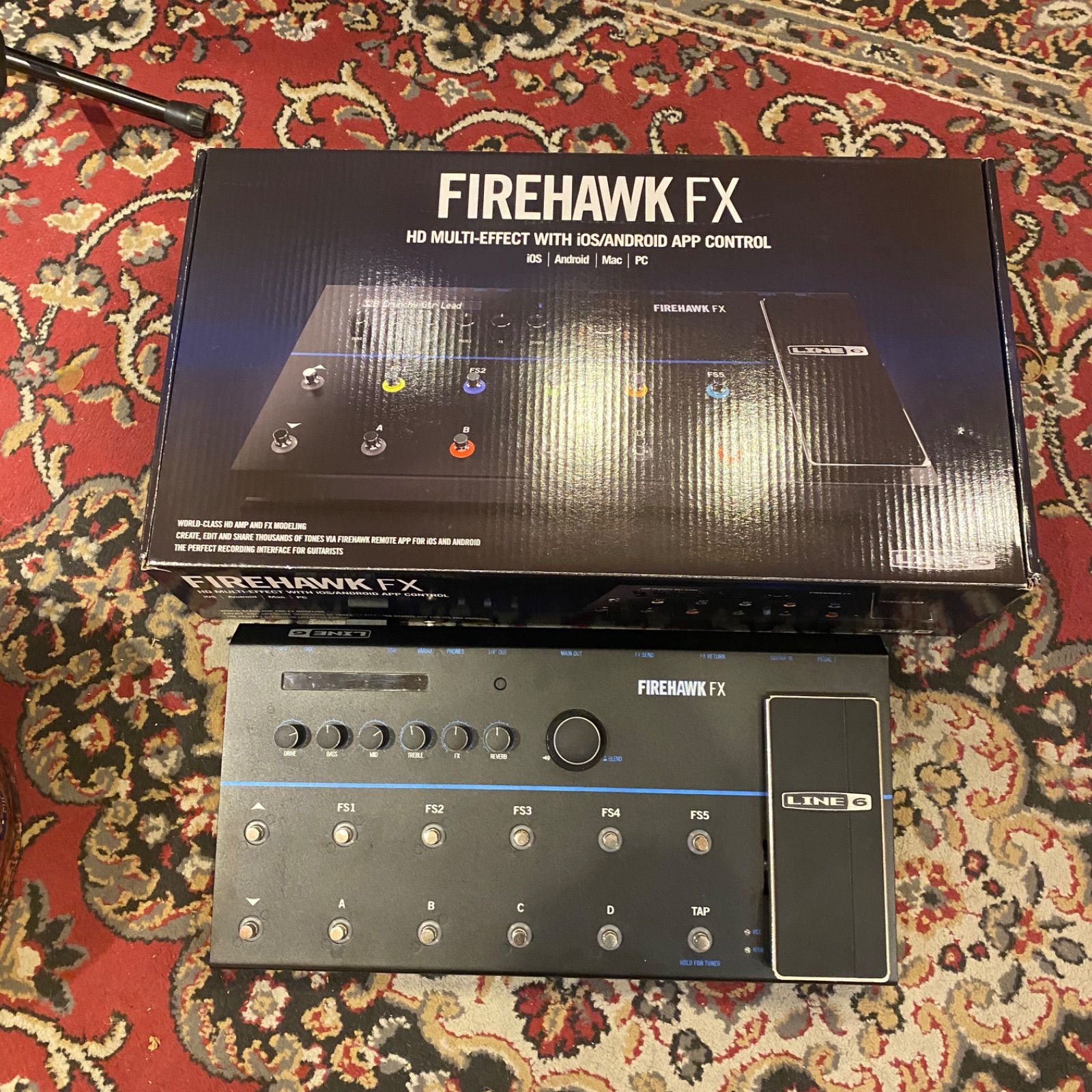 良品】LINE6 FIREHAWK FX / マルチエフェクター / 多機能 - メルカリ