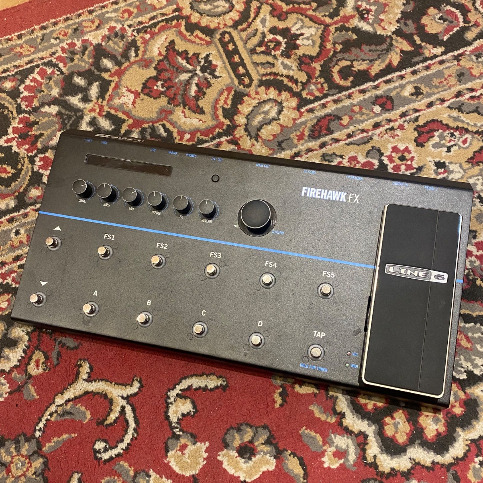 良品】LINE6 FIREHAWK FX / マルチエフェクター / 多機能 - メルカリ
