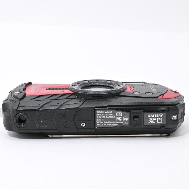 良品> RICOH WG-60 レッド|防水コンパクトデジタルカメラ 良品> RICOH WG-60 レッド|防水コンパクトデジタルカメラ