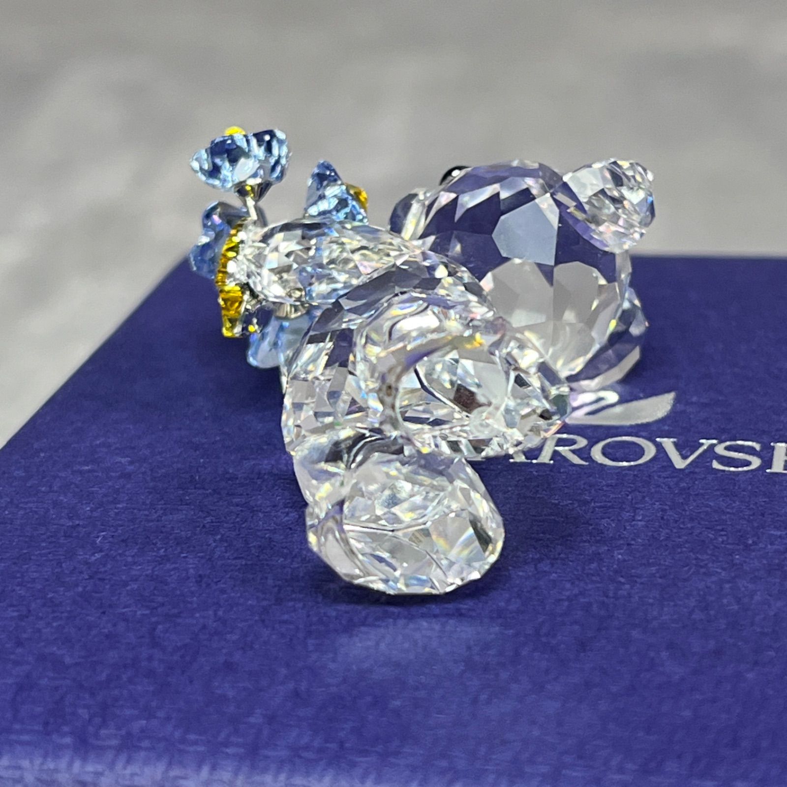 SWAROVSKI スワロフスキー Kris Bear クリスベア Krisベア 忘れな草