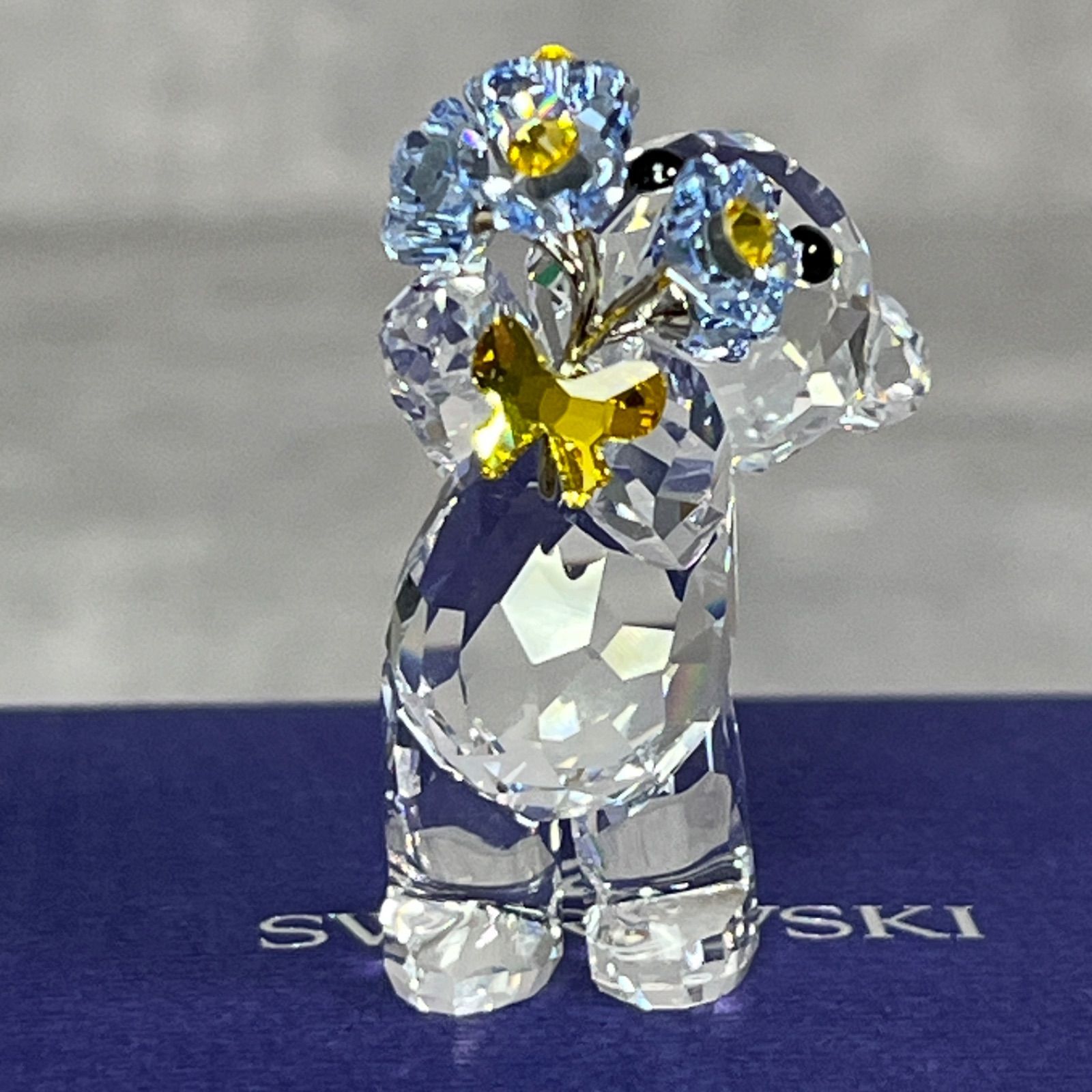 SWAROVSKI スワロフスキー Kris Bear クリスベア Krisベア 忘れな草