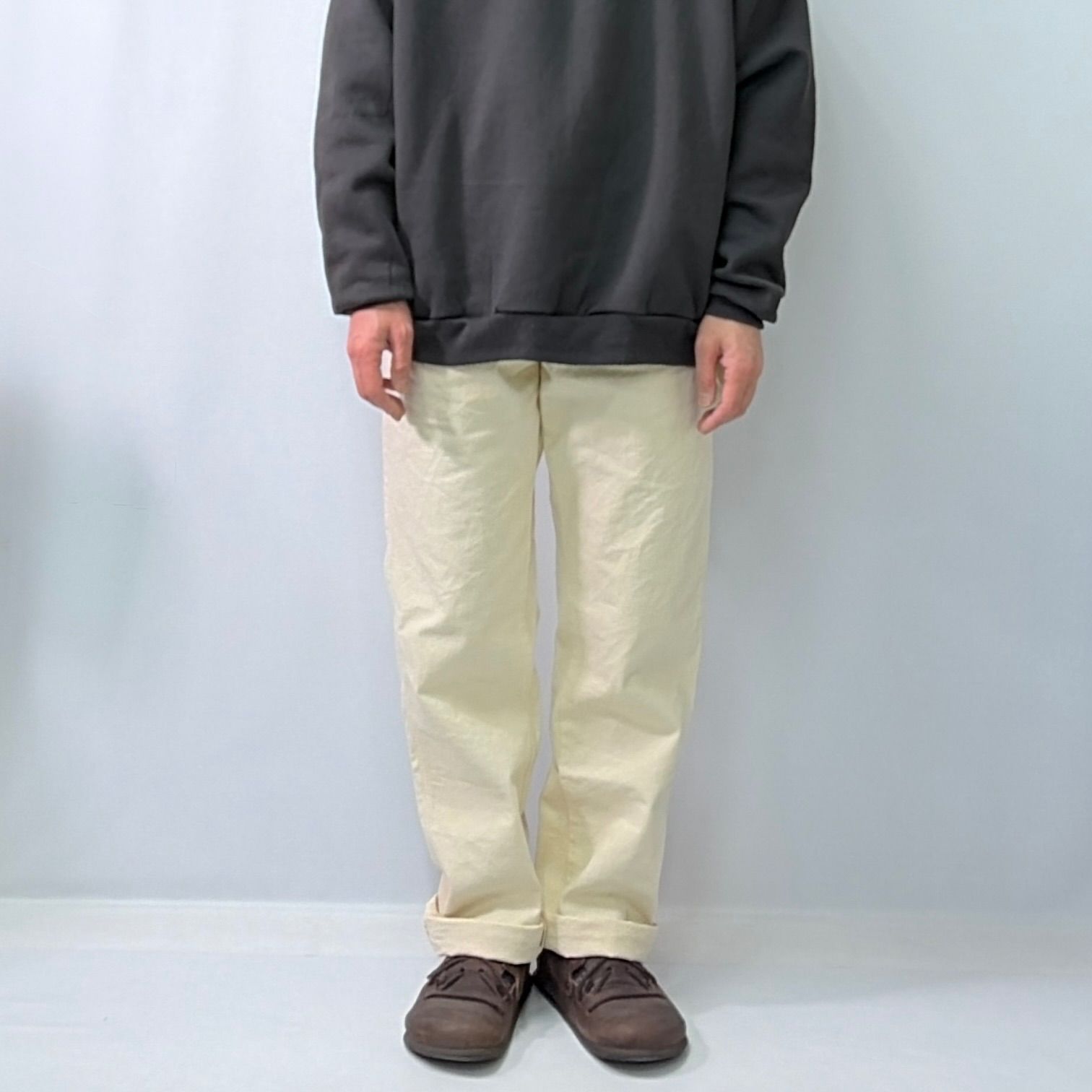 デッドストック 70s BIG SMITH ビッグスミス 生成り ペインター パンツ 