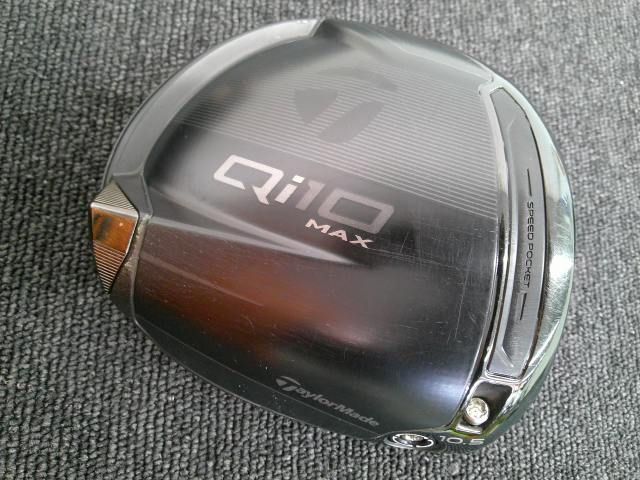中古 ドライバー テーラーメイド Qi10 MAX Designer Series Black