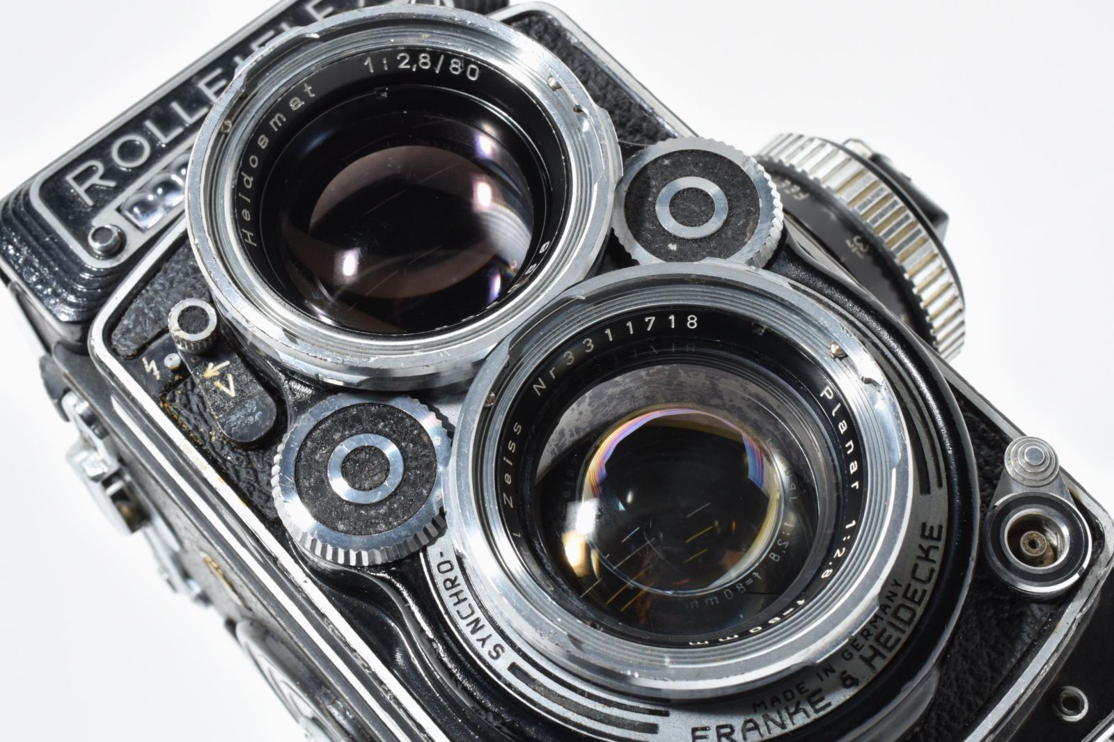 ☆希少良品☆ ローライ Rollei ROLLEIFLEX 2.8F Carl Zeiss Planar
