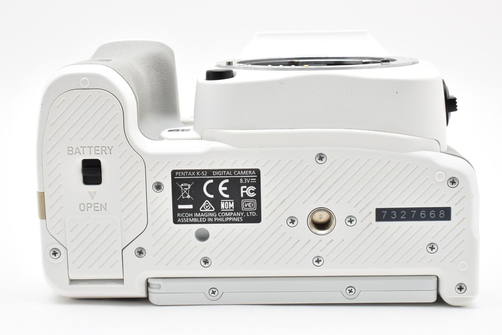 ☆訳あり外観極上☆ ペンタックス PENTAX K-S2 ボディ ホワイト 動作