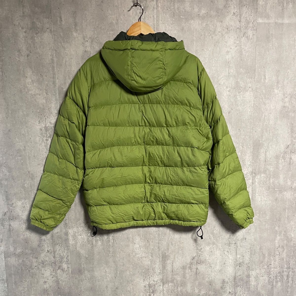 Lowe alpine ロウアルパイン 800フィルパワー ダウンジャケット M 黄緑 