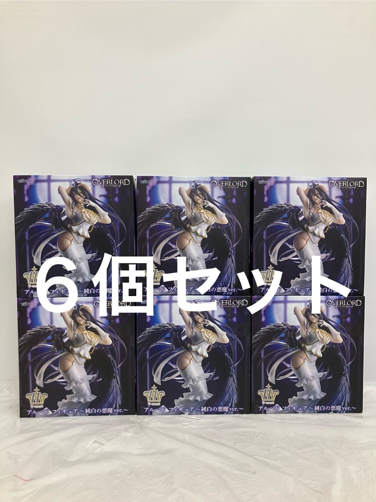 未開封 オーバーロード T-most アルベド フィギュア 純白の悪魔ver. 6 