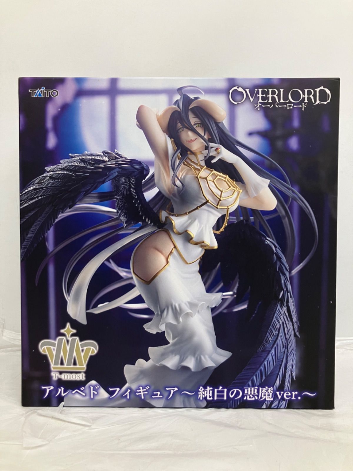 未開封 オーバーロード T-most アルベド フィギュア 純白の悪魔ver. 6